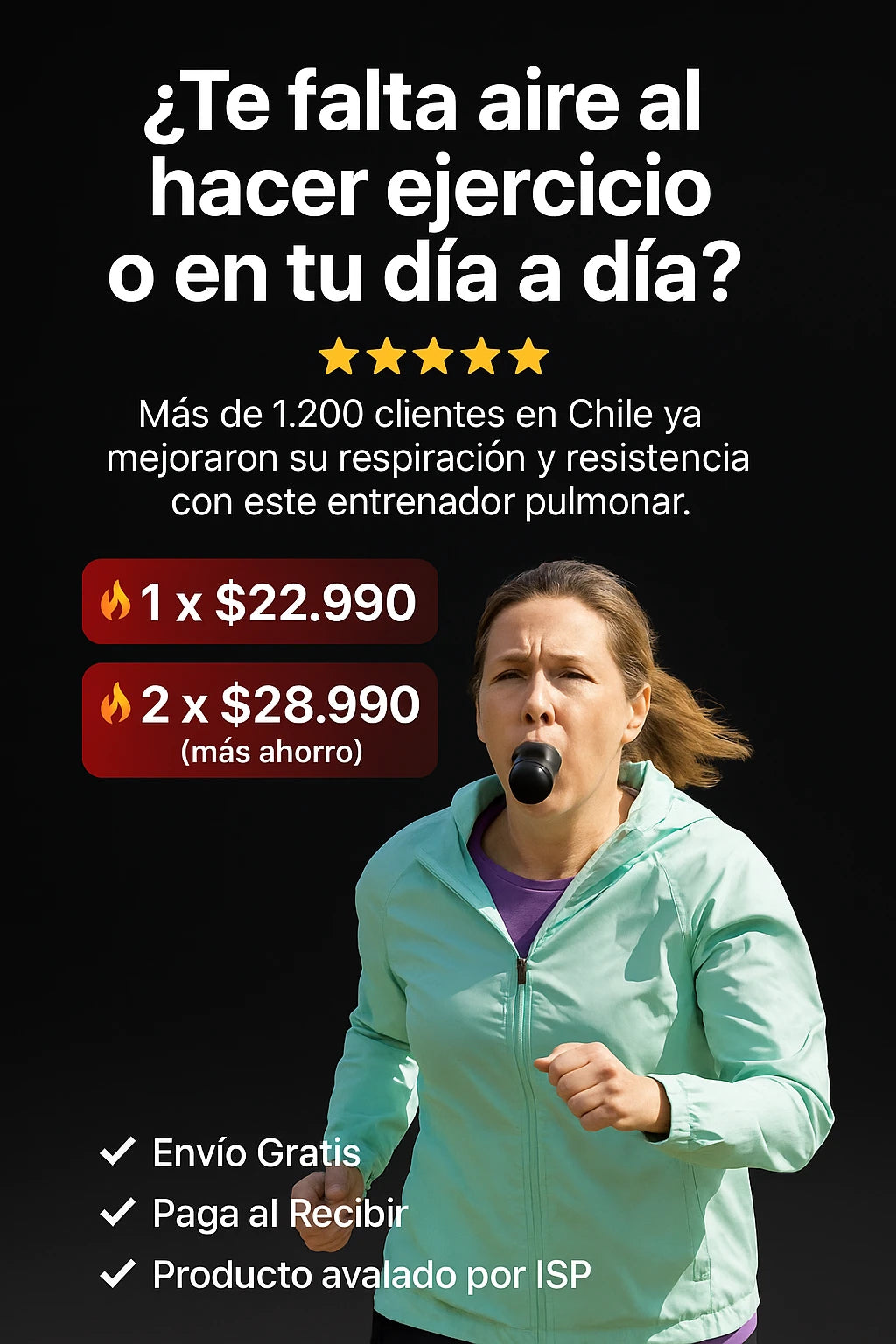 Fortalece tus pulmones en 5 minutos y cuida tu salud respiratoria.