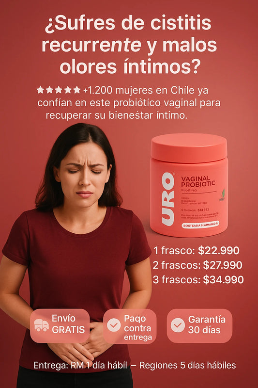 Uro doble acción | Dile adiós a la cistitis y recupera tu tranquilidad